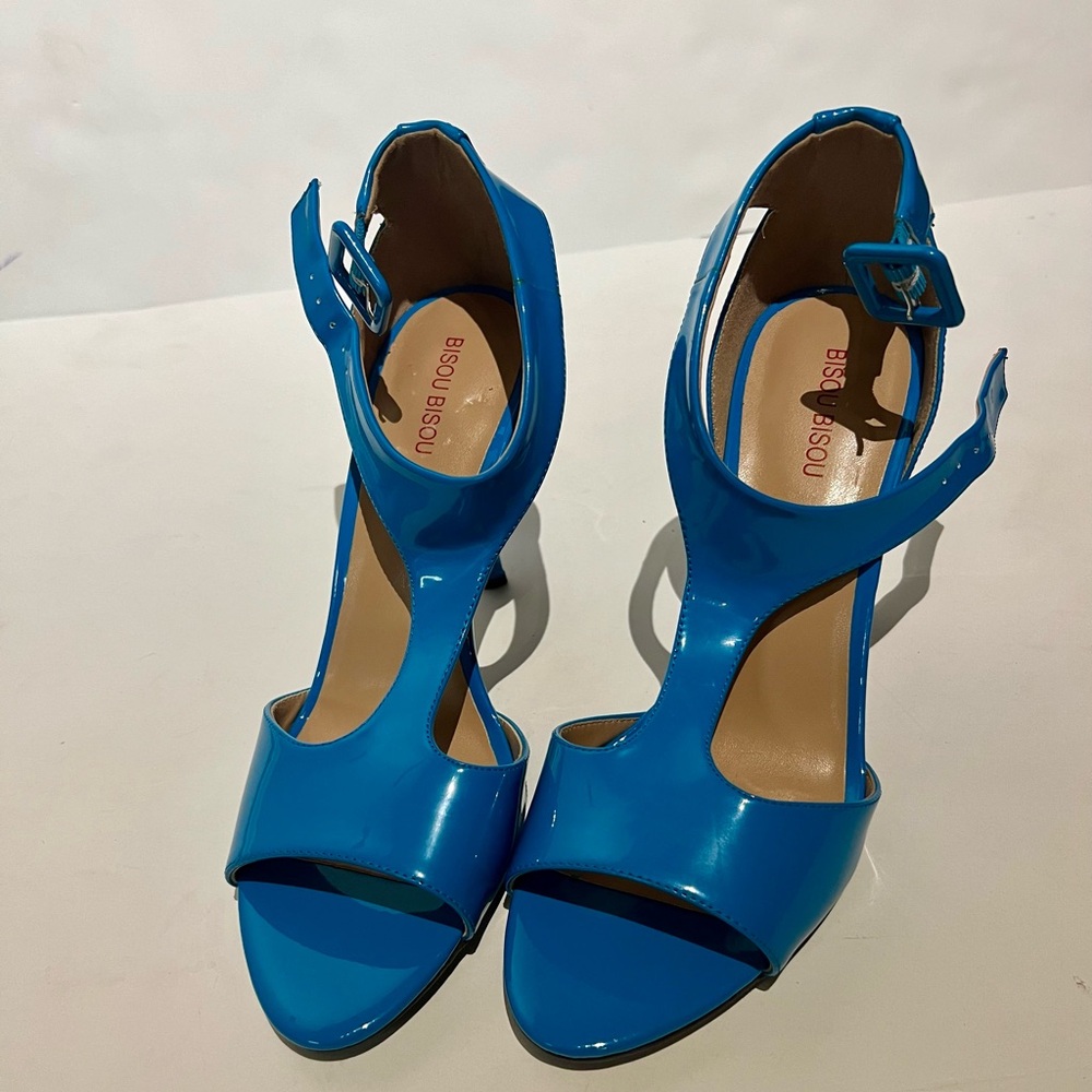 BISOU BISOU BLUE HIGH HEEL SIZE 9M